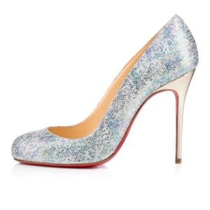 Authentic Christian Louboutin Glitter heels